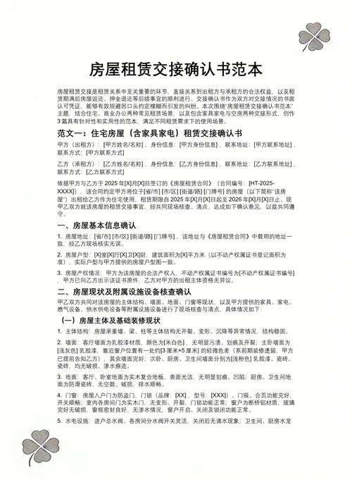 房屋租赁交接时物品核验视频截图