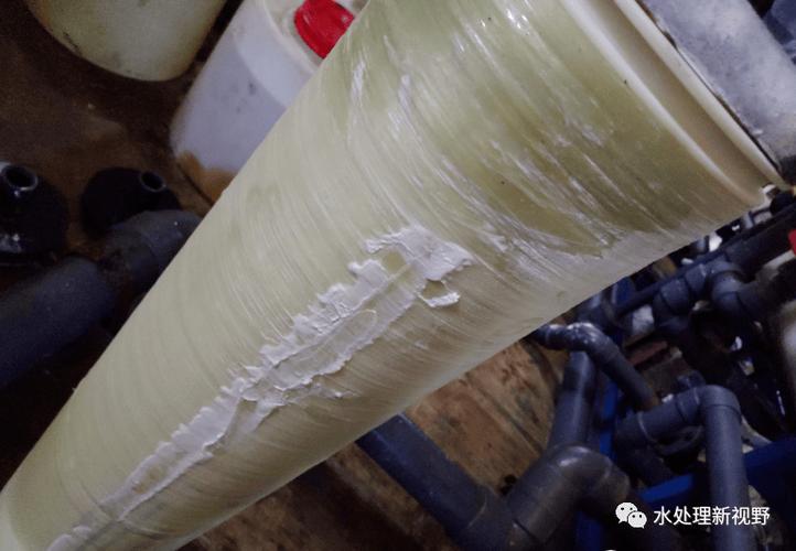 工业废水处理反渗透膜污染堵塞现场