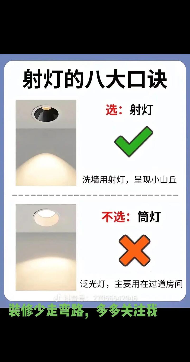 选灯搭灯的几个小提醒