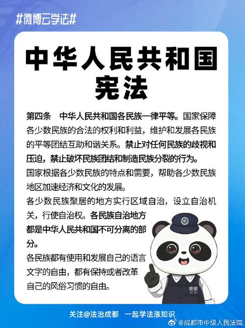 我国宪法平等原则条文注释图