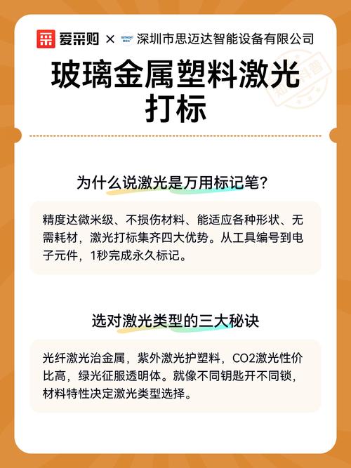 不同材质激光打标效果对比 塑料金属玻璃