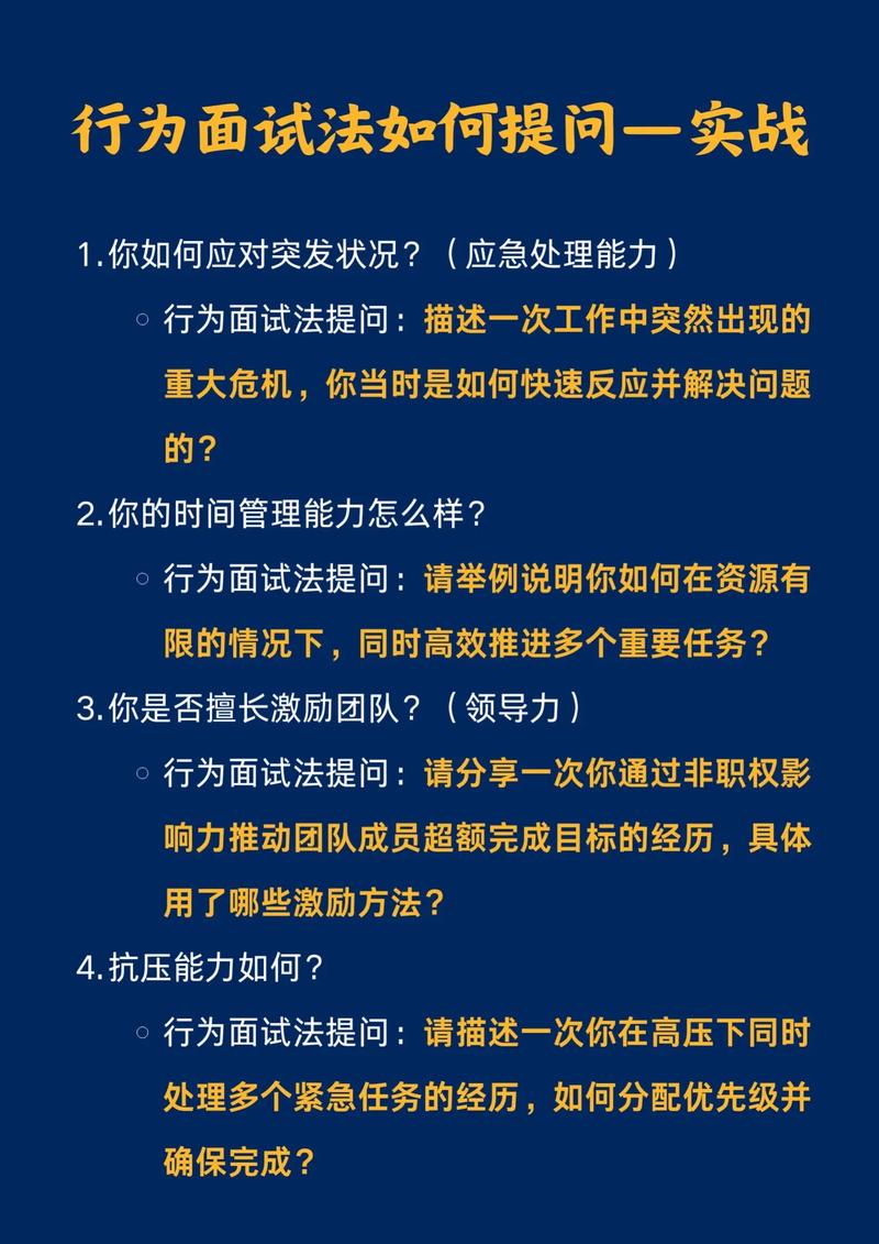 行为面试：现在最火的套路是什么？