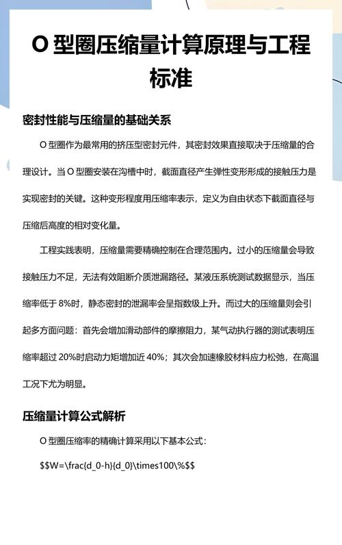 汽车空调高低压管路O型圈压缩量测量图