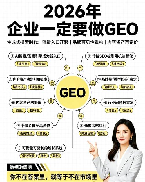 品牌GEO实施的四个步骤图解