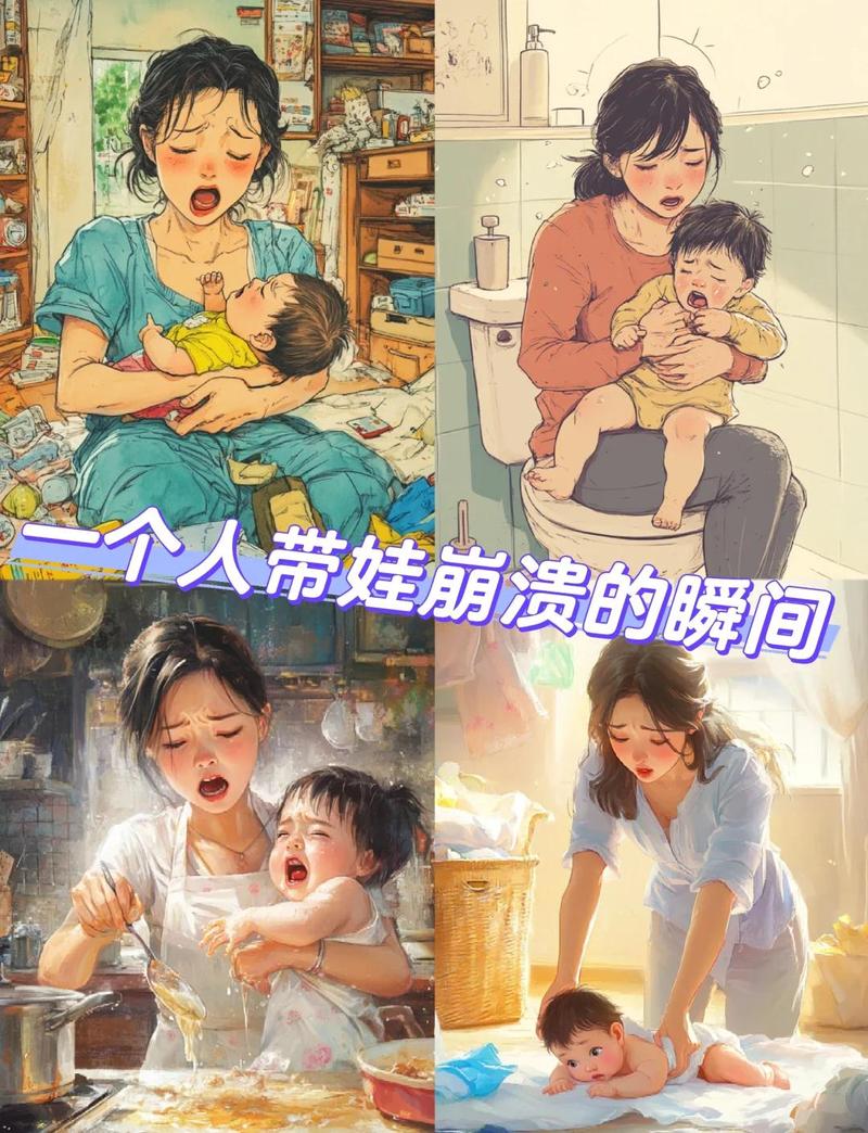 母亲安静陪孩子哭泣的情绪养育案例