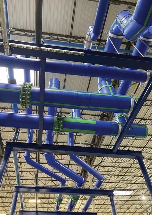 机加工车间主轴冷却管路现场实拍