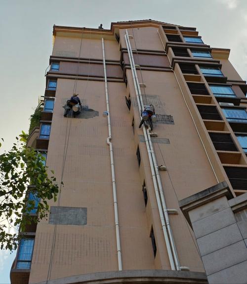 外墙打孔安装换气扇管道防水处理图