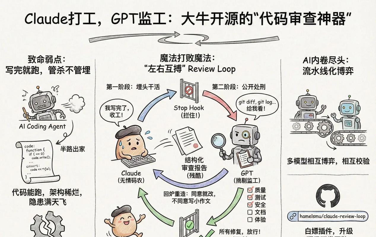 开源软件代码审查与漏洞发现流程对比图