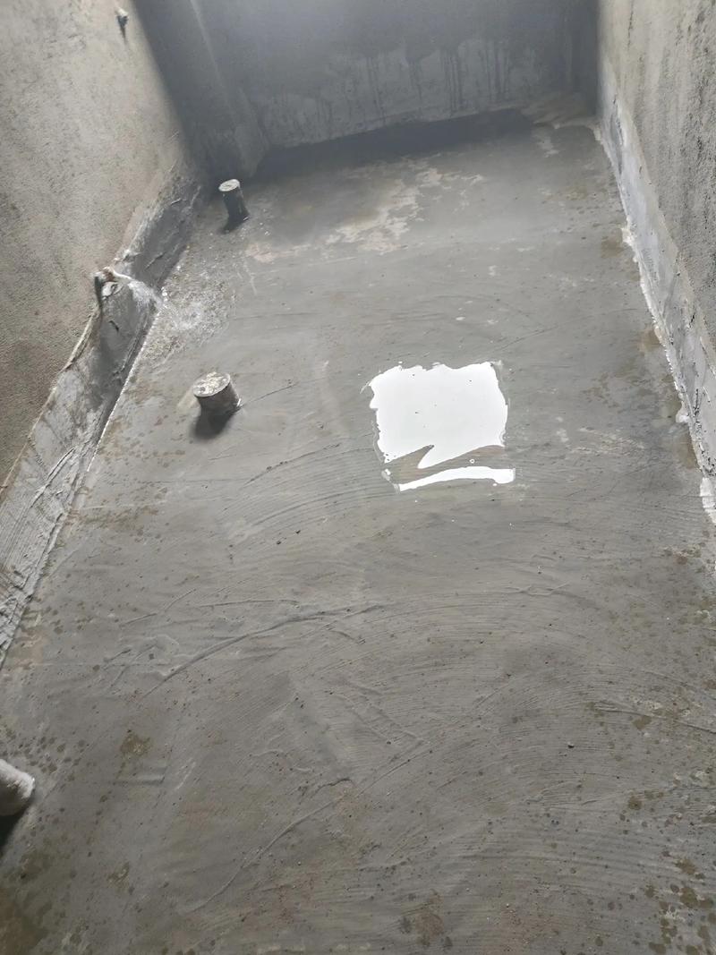 卫生间防水闭水试验现场
