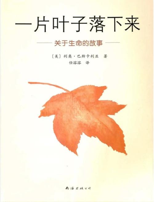 儿童死亡教育绘本《一片叶子落下来》实拍图