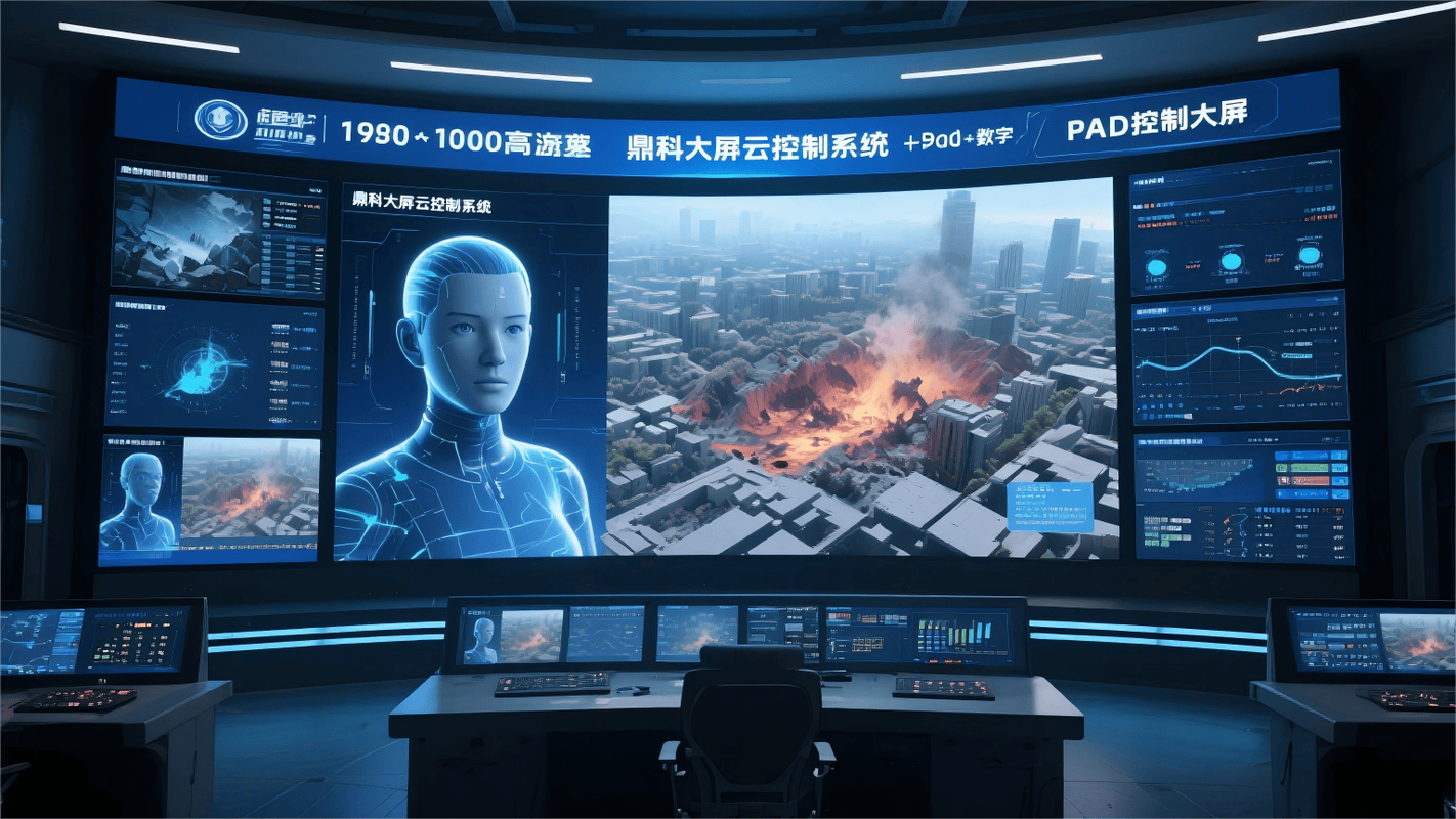数字孪生工业应急指挥场景泄漏模拟界面