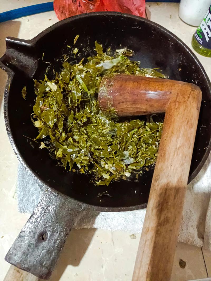土家油茶汤制作过程