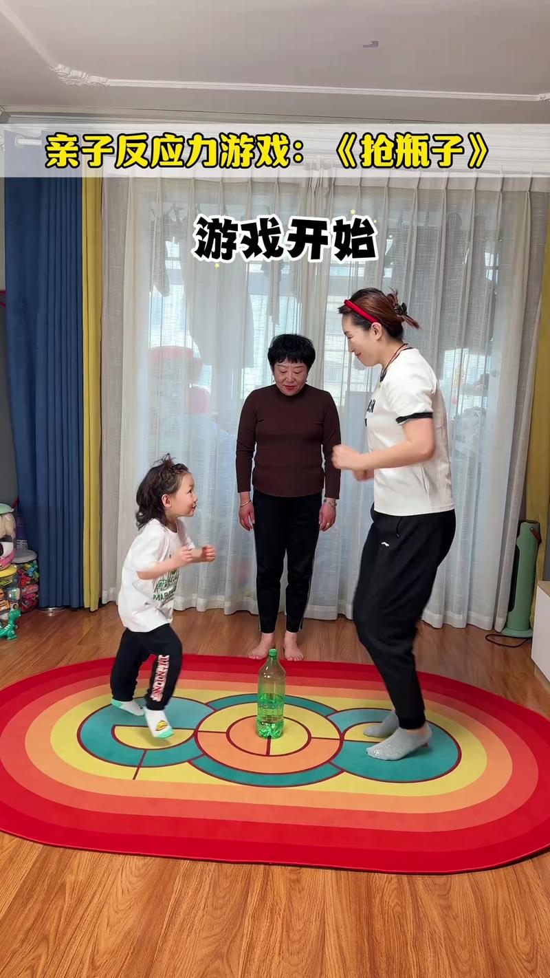 家庭桌面亲子猜声音游戏场景
