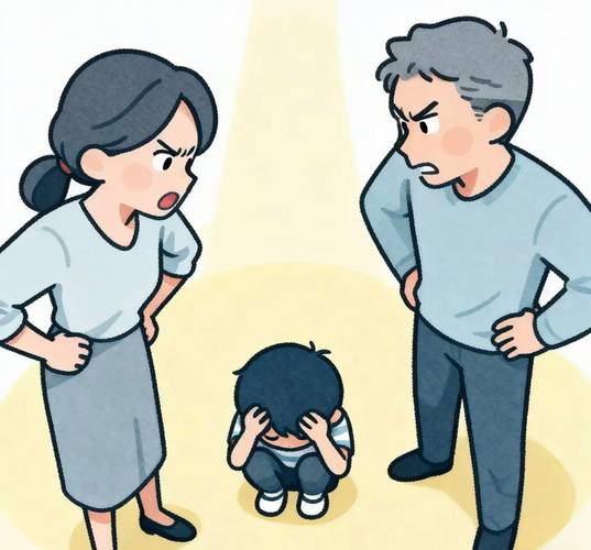家长群家校沟通矛盾讽刺漫画