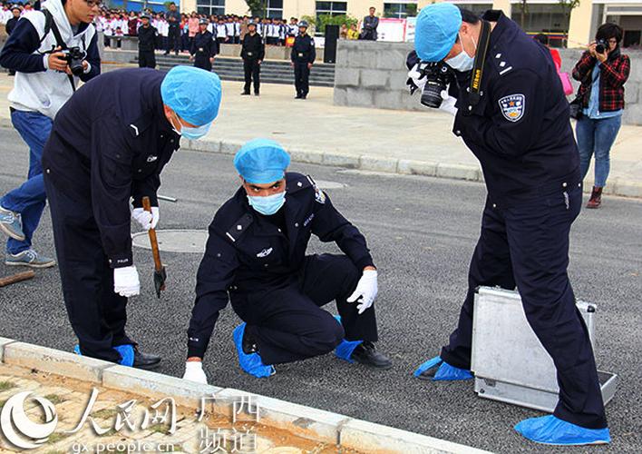 过失损毁纠纷现场取证拍摄示意图