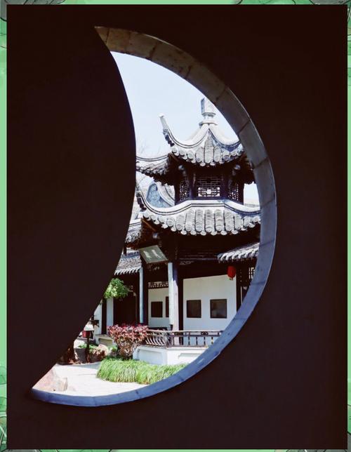 二分明月楼月亮门
