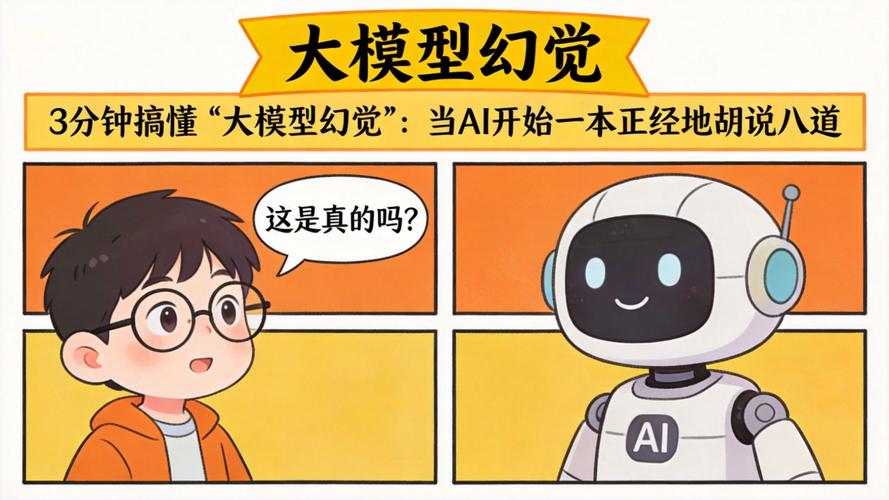 大语言模型AI幻觉对比示例图