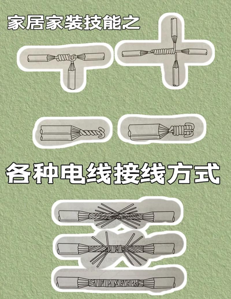 局部装修新老电线并接规范做法