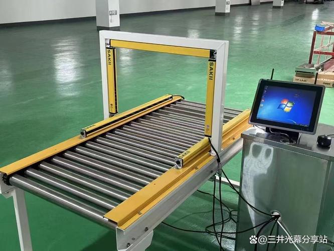 工厂车间光栅尺精度现场实测图