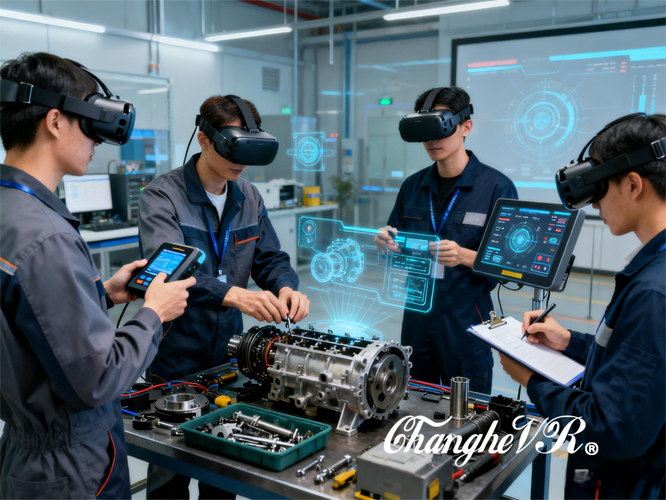 汽车维修VR模拟培训实操场景