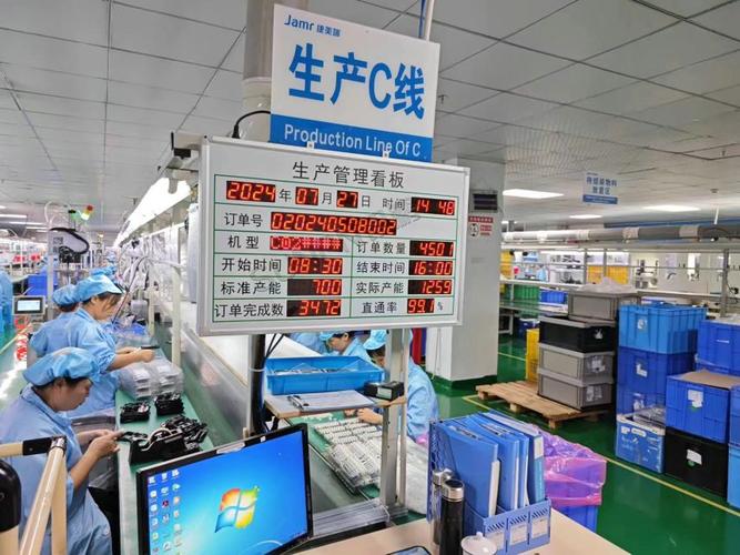离散机械车间生产订单进度管控看板实拍