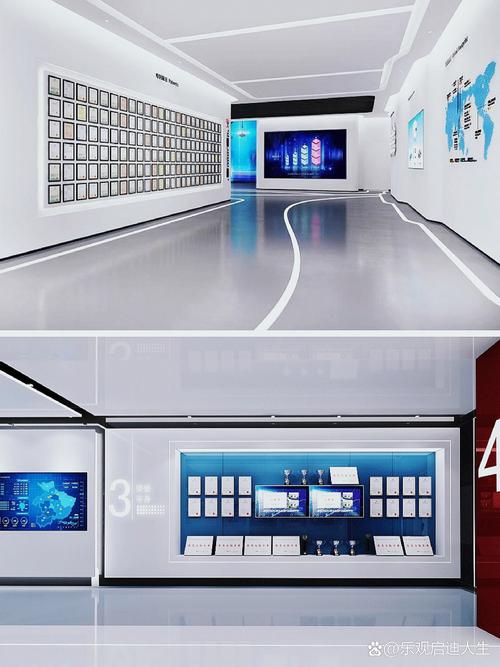 深圳某科技企业展厅里展示的产学研合作专利墙