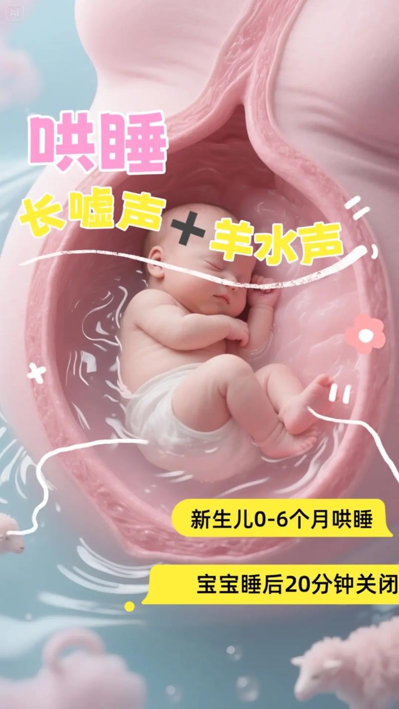 婴儿期睡眠环境布置白噪音示意图