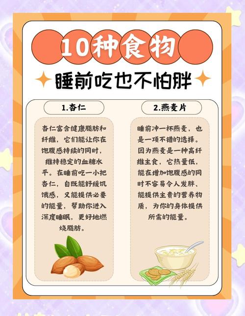 熬夜后可补充的常见日常食物清单图