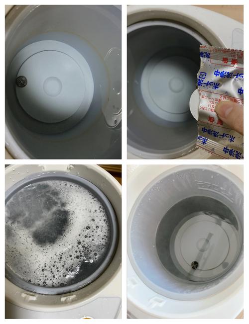 没彻底清洁的塑料洗护分装瓶内壁残留污垢特写
