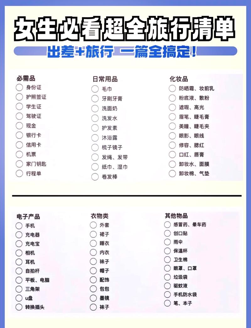 给夜游神的实用装备清单