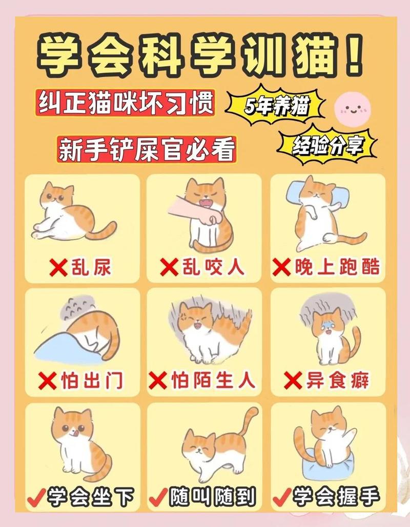 纠正猫咪坏习惯,顺着行为来比打骂管用一百倍