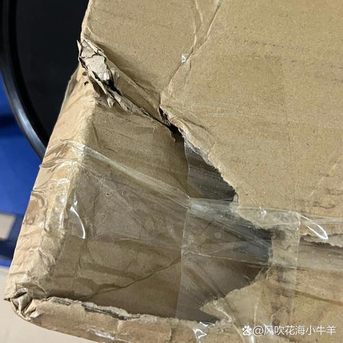 破损快递包裹与无奈客户场景