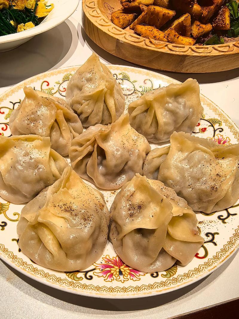 薄皮包子明档特写