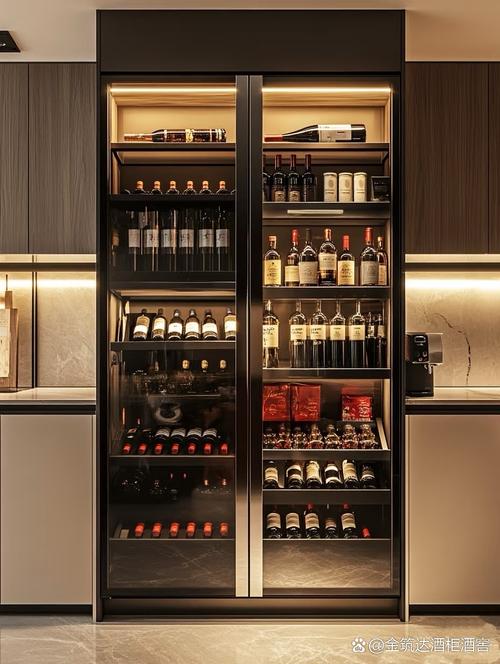 家用恒温餐边柜红酒储存实景