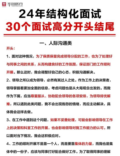 三、面试就是一场“结构化复盘”