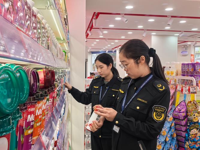 超市预包装食品标签合规检查实拍
