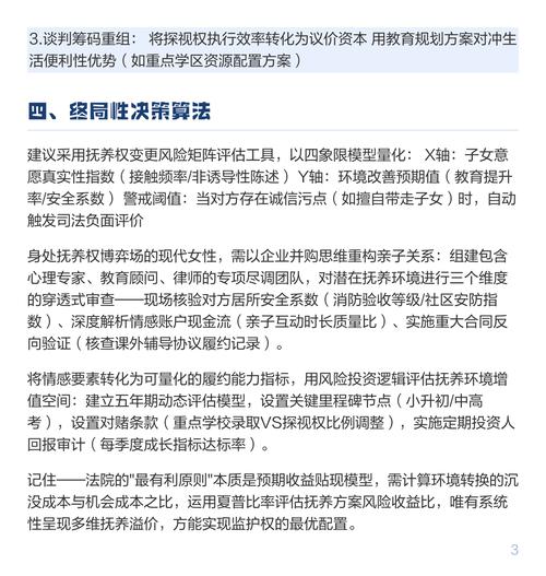 孩子抚养权的博弈