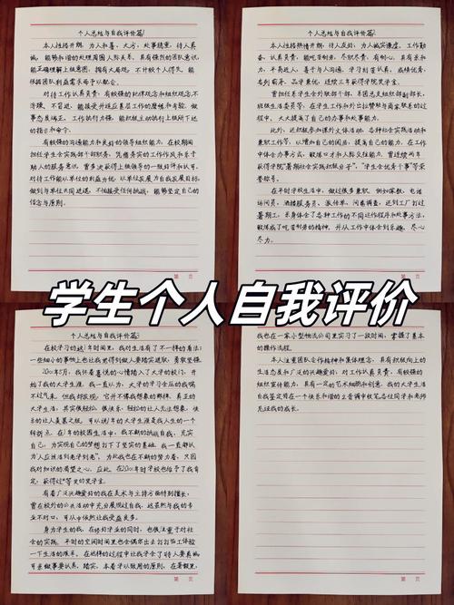 ❗ 第二坑：自我评价全是形容词