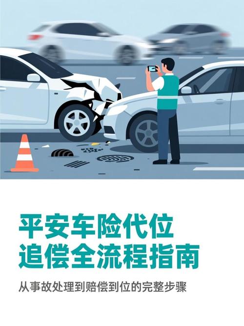 车险代位求偿处理流程示意图