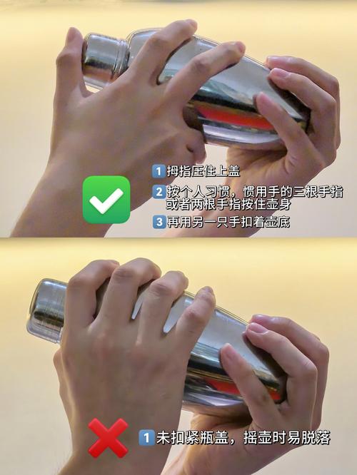 三段式摇酒壶使用方法图解