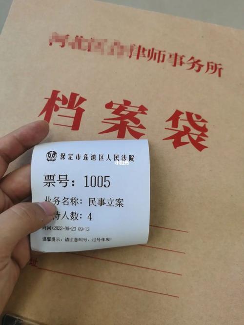 中级法院涉外离婚立案材料袋