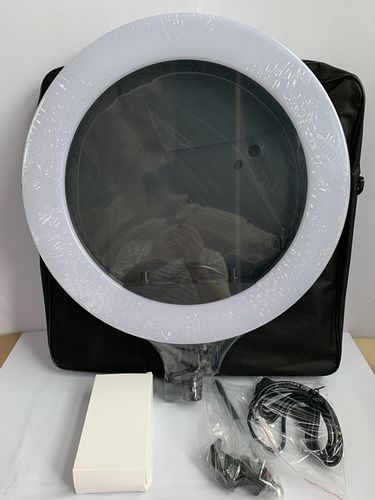 短视频拍摄环形灯补光效果对比图