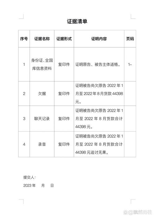 房产纠纷证据材料清单整理示意图
