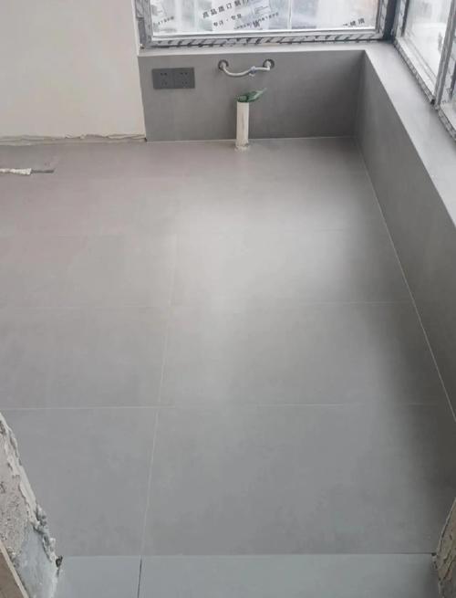 家装客厅环氧彩砂填缝完工实景图