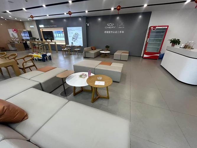 线下零售门店顾客休息区免费试饮台实景