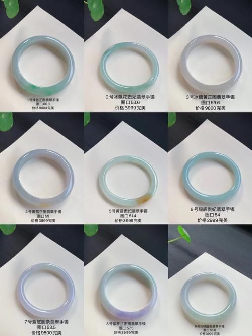 不同款式手镯圆条扁条对比佩戴图