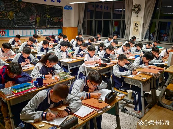 大学课堂学生专注听讲场景