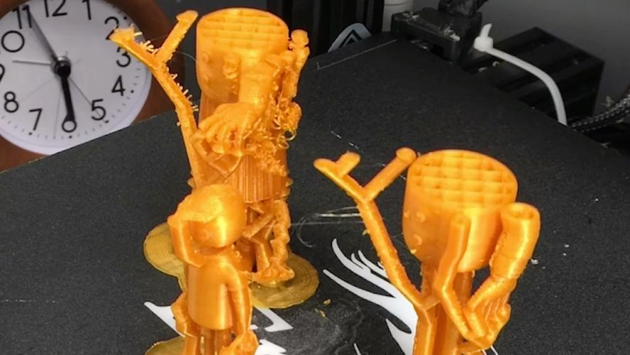 桌面级FDM 3D打印机打印失败
