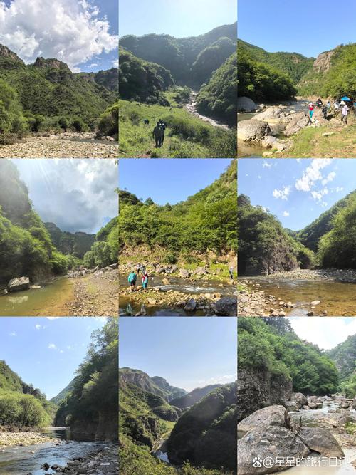 崆峒山弹筝峡峡谷步道水景