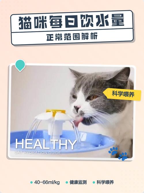 居家测量猫咪每日饮水量示意图